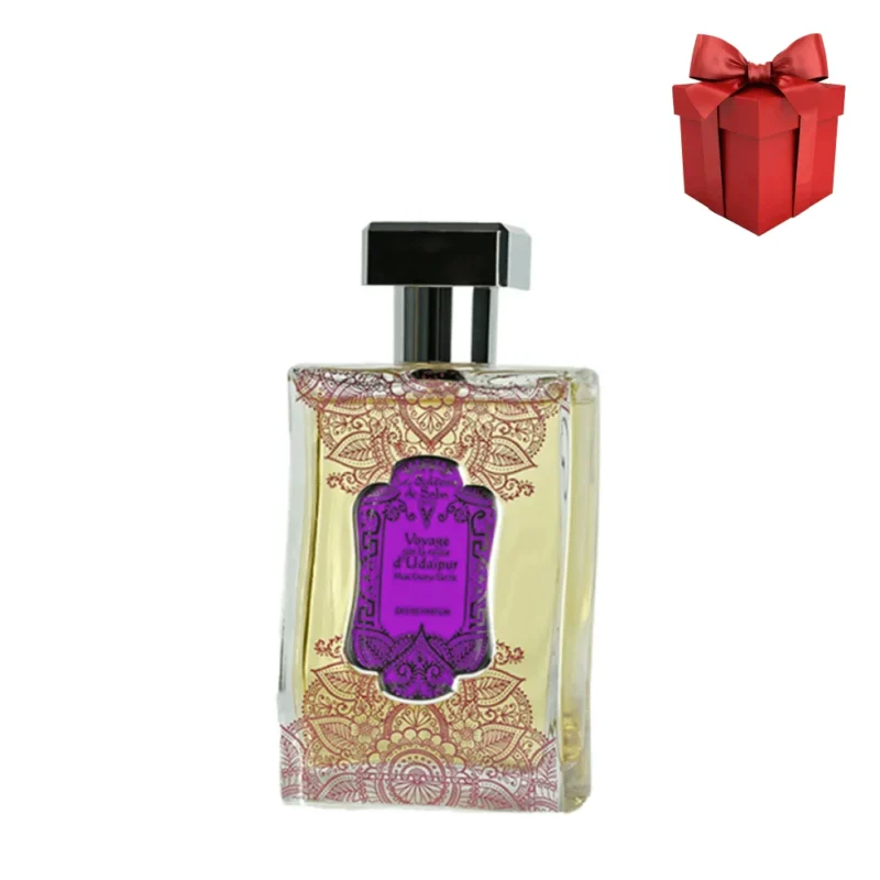 LA SULTANE DE SABA UDAIPUR PERFUME – MUSKUSAS, SMILKALAI, VANILĖ – KVEPALAI 100ML + DOVANA LA SULTANE DE SABA BRIDE’S DAY CREAM – ROŽĖ, PELARGONIJA – JAUNOSIOS BB KREMAS 50 ML