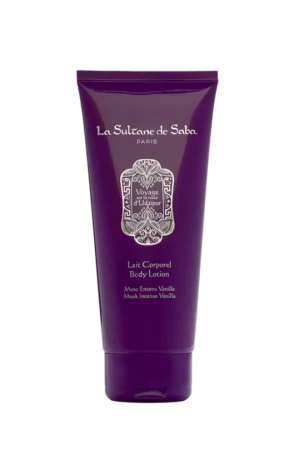 LA SULTANE DE SABA UDAIPUR BODY LOTION – MUSKUSAS, SMILKALAI, VANILĖ – KŪNO LOSJONAS 200ML