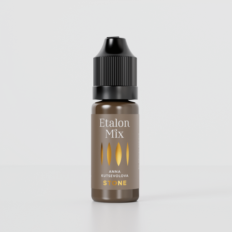 Etalon mix pigmentai plaukelinei technikai „STONE” , autorė Anna Kutsevolova