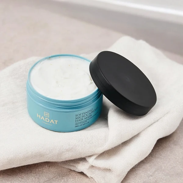 Hadat Cosmetics Softening Microcapsule Hair Mask -glotninanti, maitinamoji kaukė 280 ml