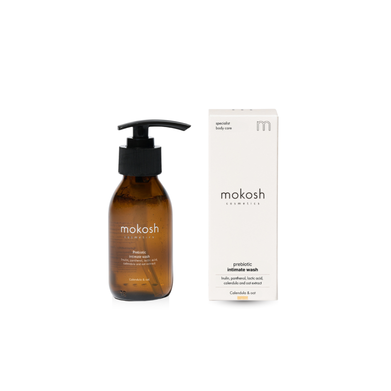 Intymios higienos prausiklis su prebiotikais „Calendula & Oat“ 90 ml